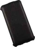 Чехол LP для Samsung Galaxy A3 раскладной кожа черный 0L-00000756
