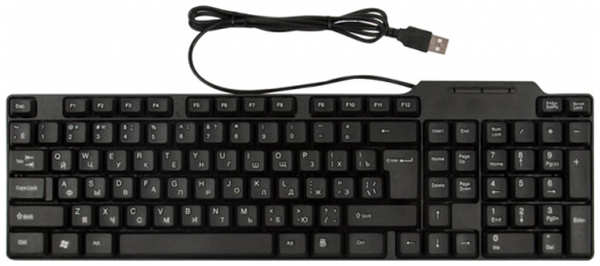 Клавиатура Ritmix RKB-111 Black 21000357