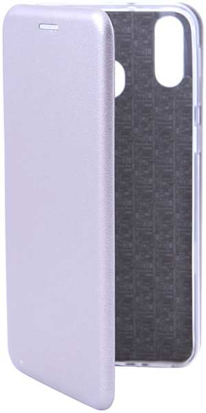 Чехол Innovation для Samsung Galaxy M20 Book Silicone Magnetic Silver 15509 21005056