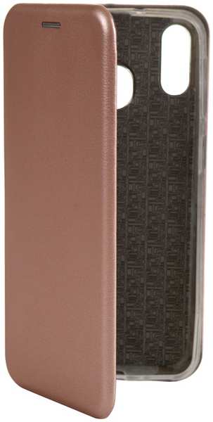 Чехол Innovation для Samsung Galaxy M20 Book Silicone Magnetic Rose Gold 15508 21005057