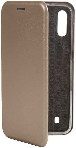 Чехол Innovation для Samsung Galaxy M10 Book Silicone Magnetic Gold 15519 21005092