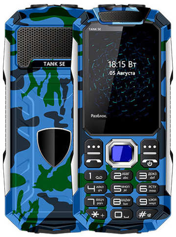 Сотовый телефон BQ 2432 Tank SE Camouflage Blue 21009338