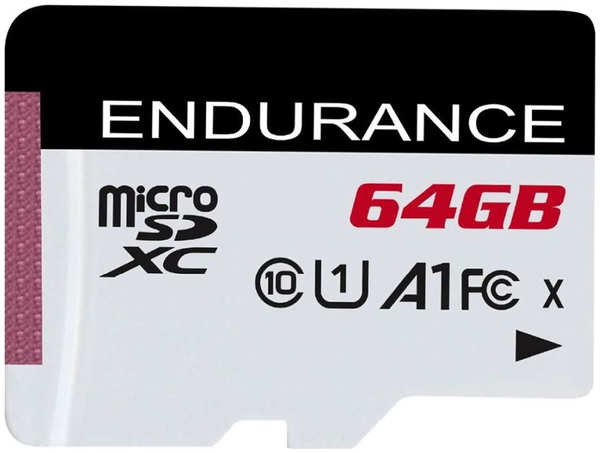 Карта памяти 64Gb - Kingston MicroSDXC Class 10 High Endurance SDCE/64GB 21009426