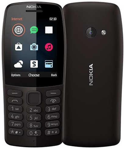 Сотовый телефон Nokia 210 (TA-1139) Black 21026445