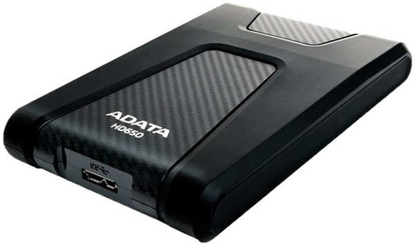 Жесткий диск A-Data DashDrive Durable HD650 1Tb USB 3.0 Black AHD650-1TU31-CBK 21027083