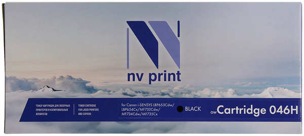 Картридж NV Print NV-046H Black для Canon i-SENSYS LBP653Cdw/LBP654Cx/MF732Cdw/MF734Cdw/MF735Cx 21029230