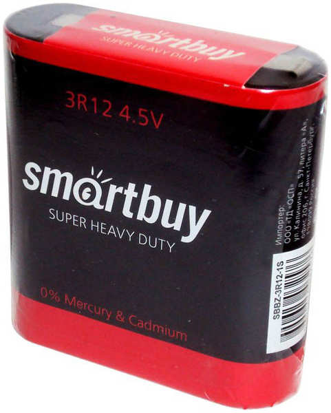 Батарейка 3R12 - SmartBuy 3R12 SBBZ-3R12-1S 21034192