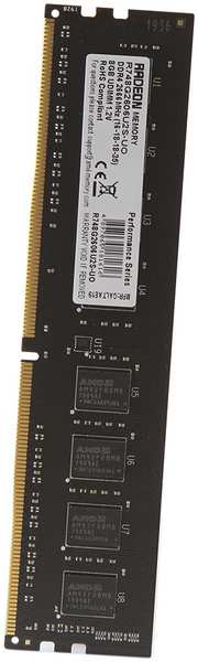Модуль памяти AMD Radeon R7 Performance 8 ГБ DDR4 2666 МГц DIMM CL16 R748G2606U2S-UO