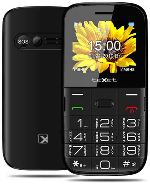 Сотовый телефон teXet TM-B227 Black 21052145