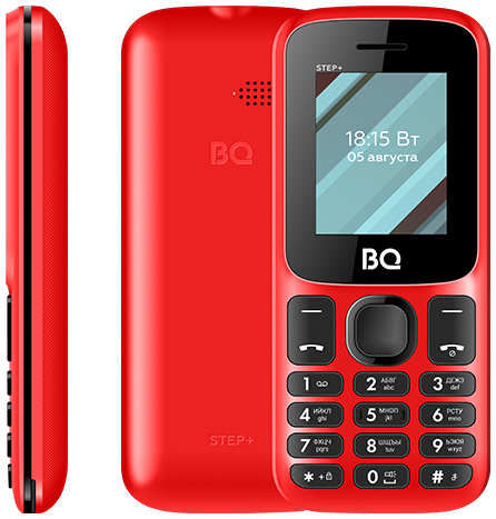 Сотовый телефон BQ 1848 Step+ Red-Black 21058743