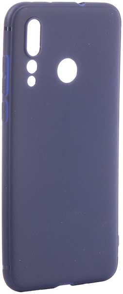 Чехол Brosco для Huawei Nova 4 Softtouch Silicone Blue HW-N4-TPU-ST-BLUE 21075682