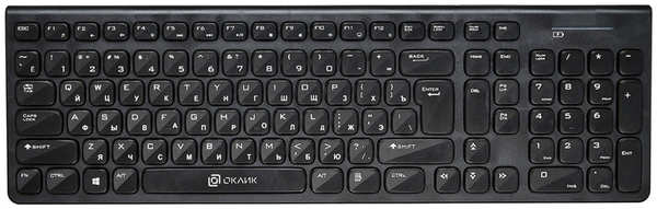 Клавиатура Oklick 880S Black USB 21080554