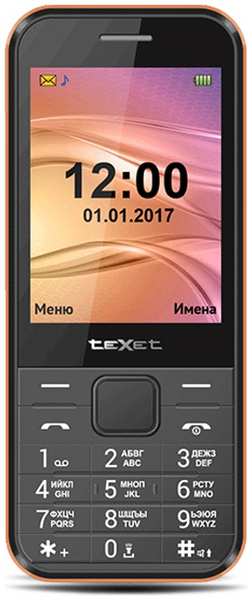 Сотовый телефон teXet TM-302 Black 21080849