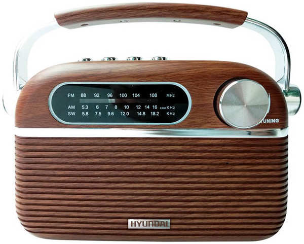 Радиоприемник Hyundai H-PSR200 Brown 21085455