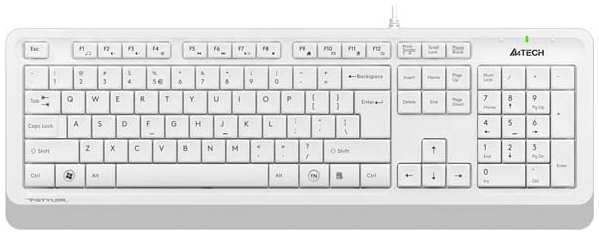Клавиатура A4Tech Fstyler FK10 White-Grey 21095378