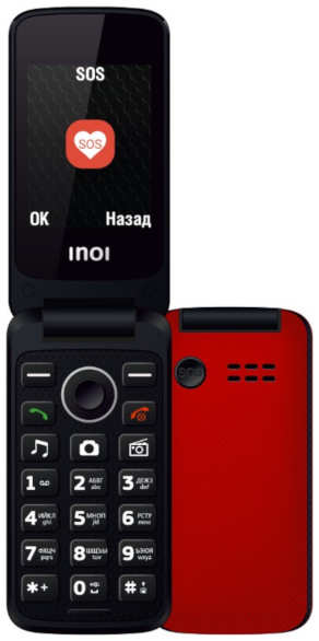 Сотовый телефон Inoi 247B Red 21106890