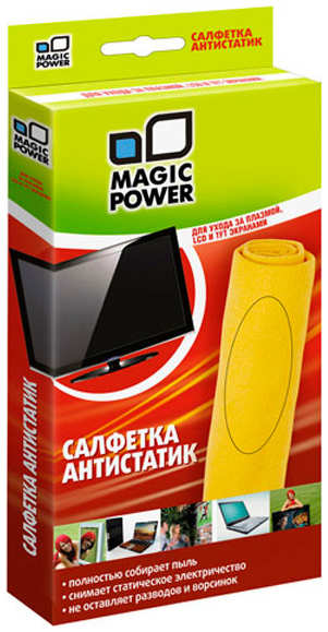 Микрофибровая салфетка Magic Power MP-504 для ухода за плазмой и LCD 21130677
