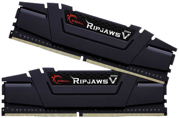 Модуль памяти G.Skill Ripjaws V DDR4 DIMM 3200MHz PC4-25600 CL16 - 16Gb KIT (2x8Gb) F4-3200C16D-16GVKB 21134187