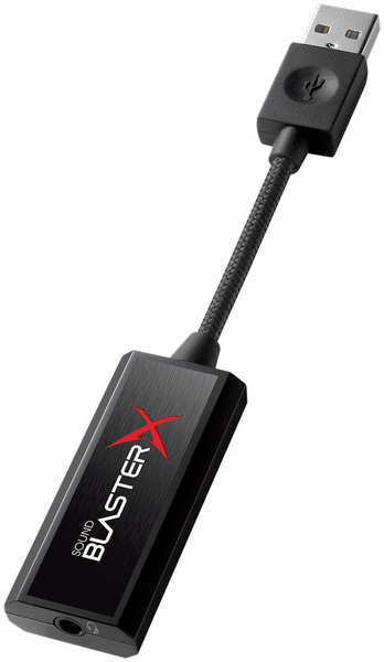 Звуковая карта Creative USB Sound BlasterX G1 70SB171000000 21145694