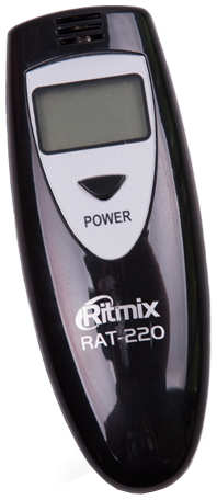 Алкотестер Ritmix RAT-220 Black 21150574