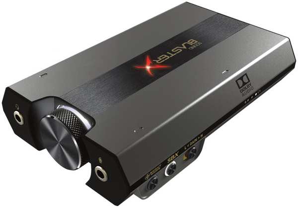 Звуковая карта Creative Sound Blaster X G6 USB 3.0 Retail 70SB177000000
