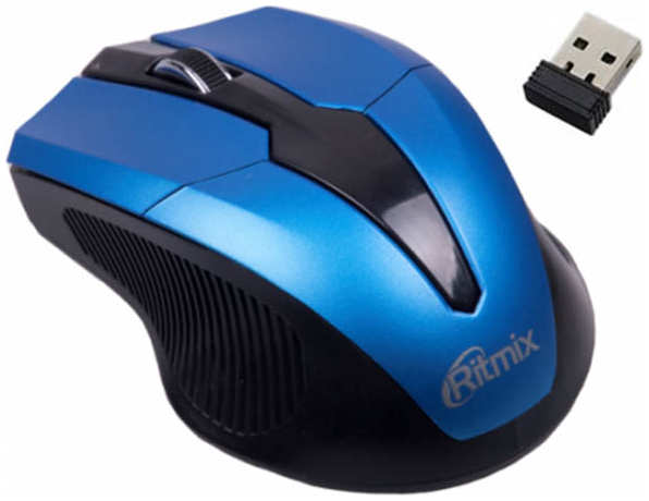 Мышь Ritmix RMW-560 Black-Blue 21159806