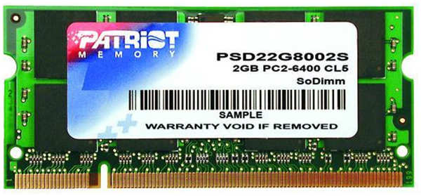 Модуль памяти Patriot Memory PSD22G8002S