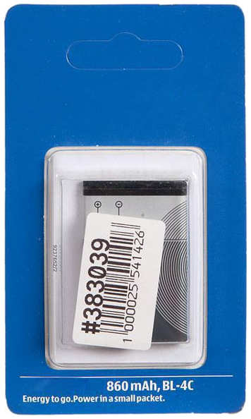 Аккумулятор Vbparts / RocknParts Zip для Nokia BL-4C 383039 / 066503 21193246