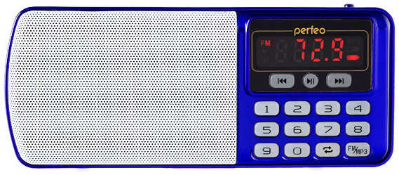 Радиоприемник Perfeo Егерь FM+ i120 Blue 21210516