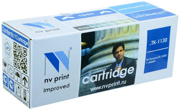 Картридж NV Print TK-1130 для Kyocera FS-1030MFP/DP/1130MFP/ECOSYS M2030dn PN/M2030dn/M2530dn 3000k 21240639