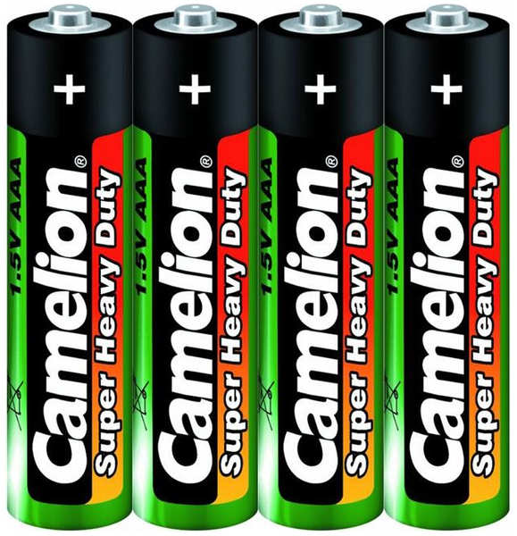 Батарейка AAA - Camelion Green R03 R03P-SP4G (4 штуки)