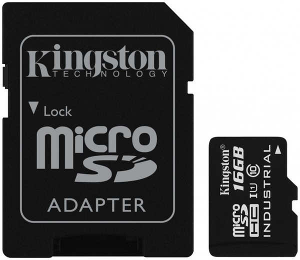 Карта памяти 16Gb - Kingston MicroSDHC Class 10 SDCIT/16GB