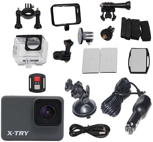 Экшн-камера X-Try XTC261 RC Real 4K Wi-Fi Autokit ХТС261 RC 21301136