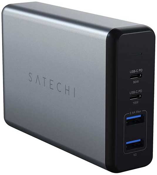 Зарядное устройство Satechi 108W Pro Type-C Travel Charger 2xUSB 2xUSB Type-C (PD) ST-TC108WM