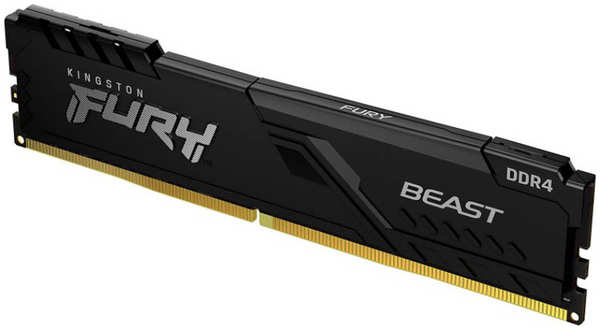 Модуль памяти Kingston Fury Beast Black DDR4 DIMM 3600Mhz PC28800 CL17 - 8Gb KF436C17BB/8 21307259
