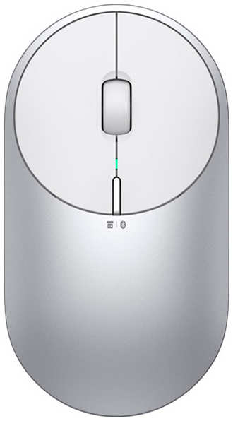 Мышь Xiaomi Mi Portable Mouse 2 USB+Bluetooth BXSBMW02, Silver