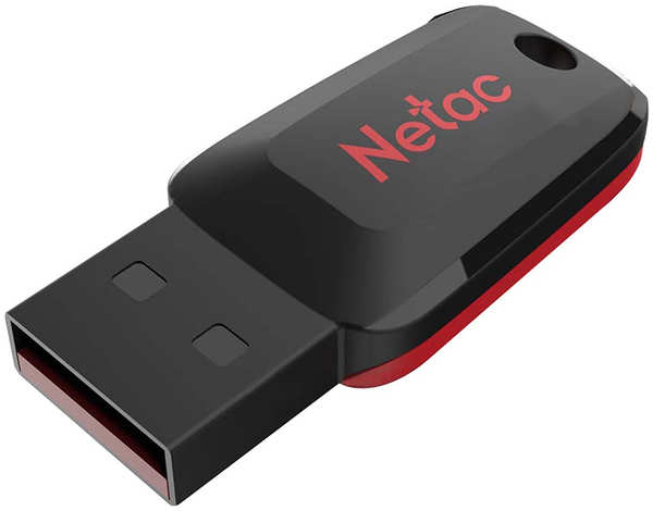 USB Flash Drive Netac U197 16 ГБ, черный/красный 21324576