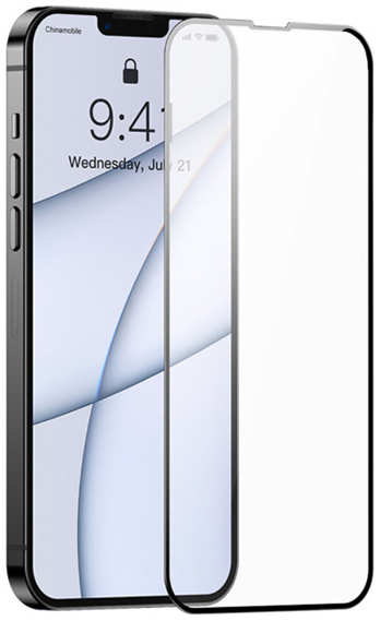 Защитное стекло Perfeo для APPLE iPhone 13 Pro Max Full Screen Black Frame PF_C3773 21333276