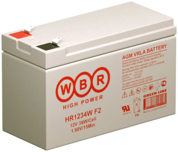 Аккумулятор для ИБП WBR HR1234W 12V 9Ah
