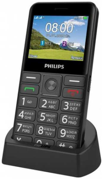 Сотовый телефон Philips Xenium E207 Black 21341739