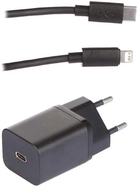 Зарядное устройство Baseus Super Si Quick Charger 1C 20W Sets + Cable USB Type-C Black TZCCSUP-B01 Super Si TZCCSUP-B01 21345445
