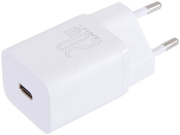 Зарядное устройство Baseus Super Si Quick Charger 1C 20W White CCSUP-B02 Super Si CCSUP-B02 21345449