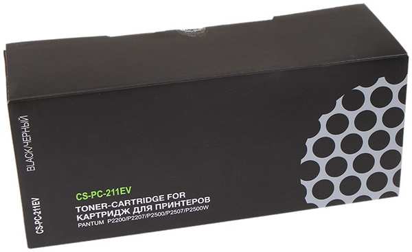 Картридж Cactus CS-PC-211EV Black для Pantum P2200/P2207/P2500/P2507/P2500W/M6500/M6550/M6607 21352480