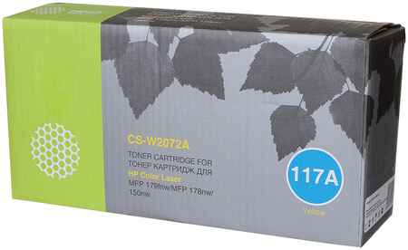 Картридж Cactus CS-W2072A Yellow для HP Color Laser 150a/150nw/178nw MFP/179fnw MFP 21352493