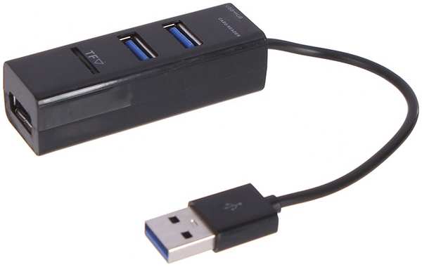 Хаб USB Palmexx 4в1 USB - 3xUSB 2.0+TF Black PX/HUB-3USB2.0-TF-BLK 21353030