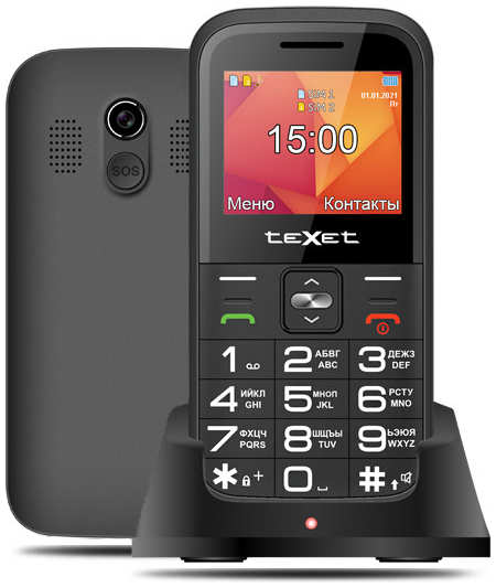 Сотовый телефон teXet TM-B418 Black 21358306