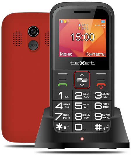 Сотовый телефон teXet TM-B418 Red 21358308
