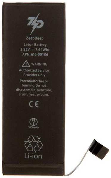 Аккумулятор ZeepDeep для APPLE iPhone SE 2000mAh 833882 21359351