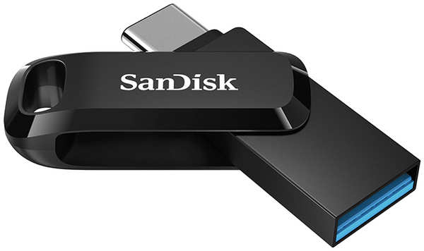 USB Flash Drive SanDisk Ultra Dual Drive Go USB Type-C 256 GB, 1 шт., черный 21361924