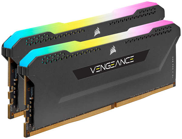 Модуль памяти Corsair Vengeance RGB Pro DDR4 DIMM 3200MHz PC4-25600 CL16 - 16Gb KIT (2x8Gb) CMH16GX4M2E3200C16